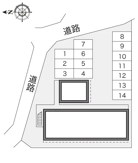 ★手数料０円★上尾市小敷谷　月極駐車場（LP）